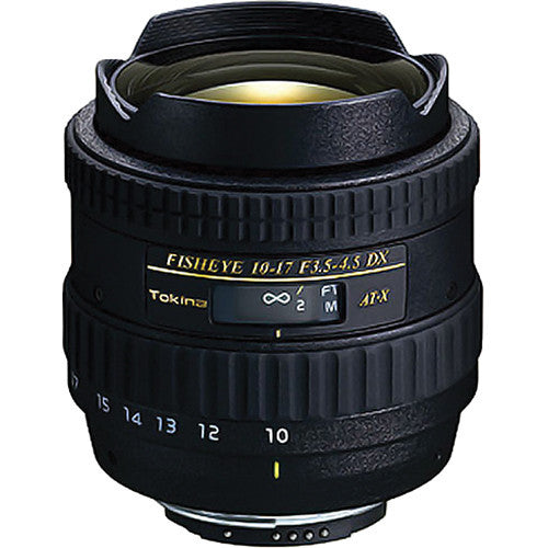 Tokina 10-17mm f/3.5-4.5 AT-X 107 DX AF Fisheye Lens for Nikon Digital SLR