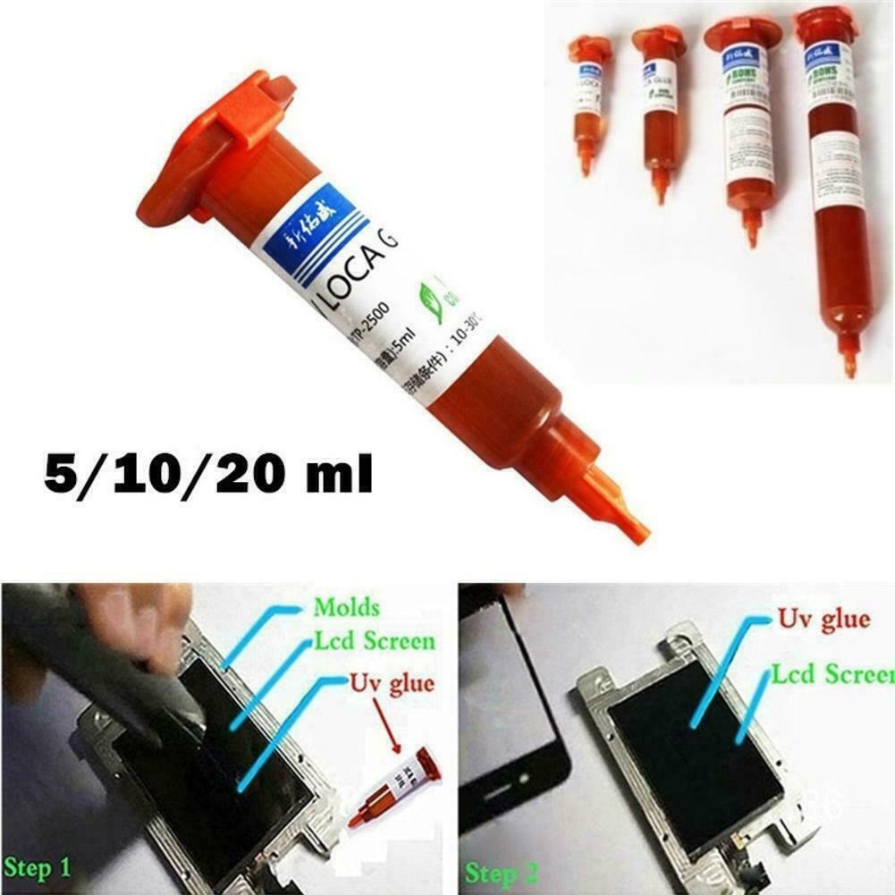 UV Glue LOCA Liquid Optical Adhesive For Phone LCD Screen Repair T4N3