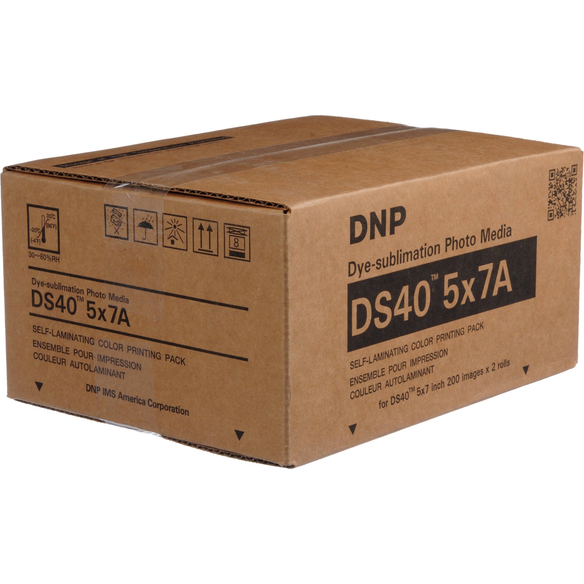 DNP 5 x 7" Print Pack for DS40 Digital Photo Printer (2 Rolls)