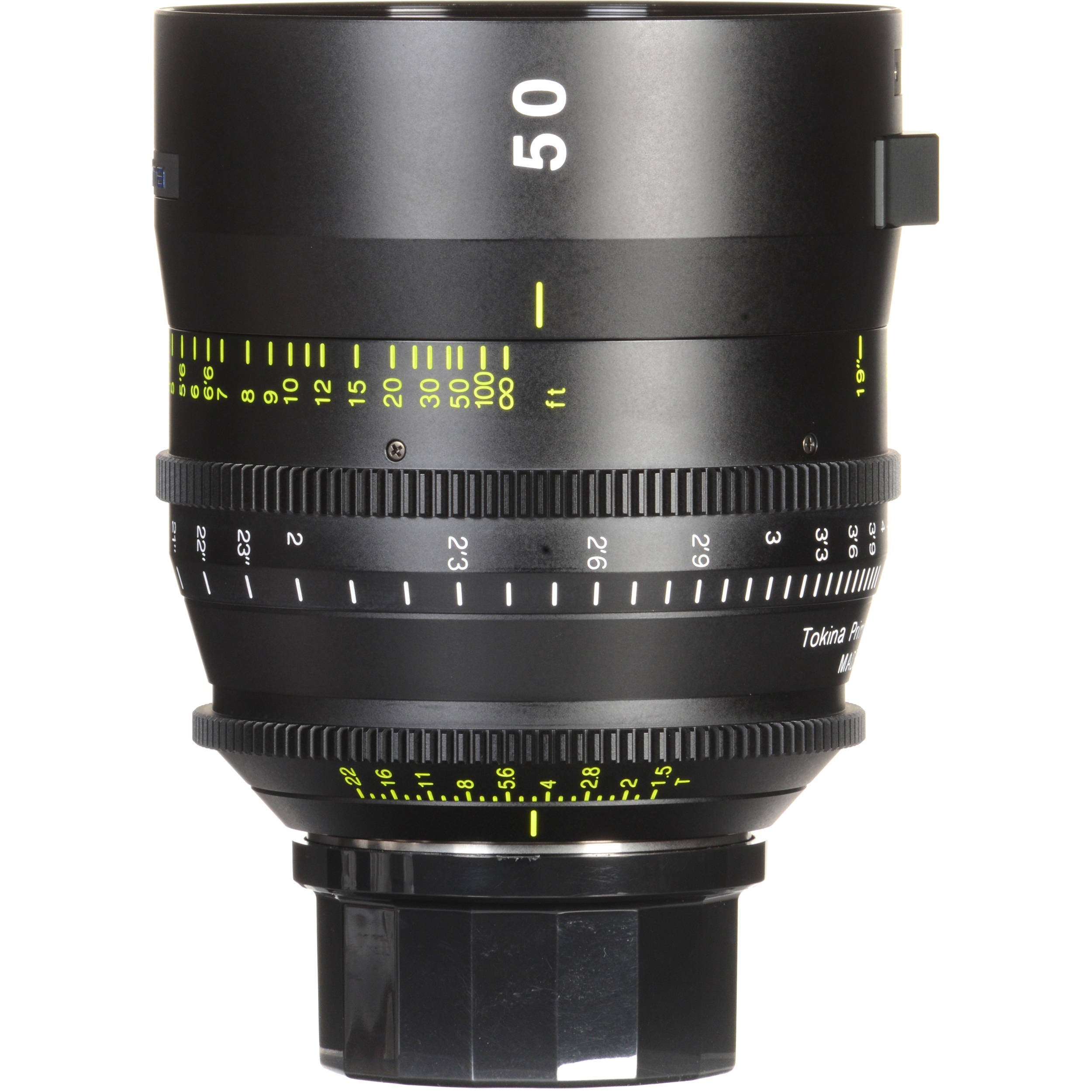Tokina 50mm T1.5 Cinema Vista Prime Lens (PL Mount, Focus Scale in Feet)