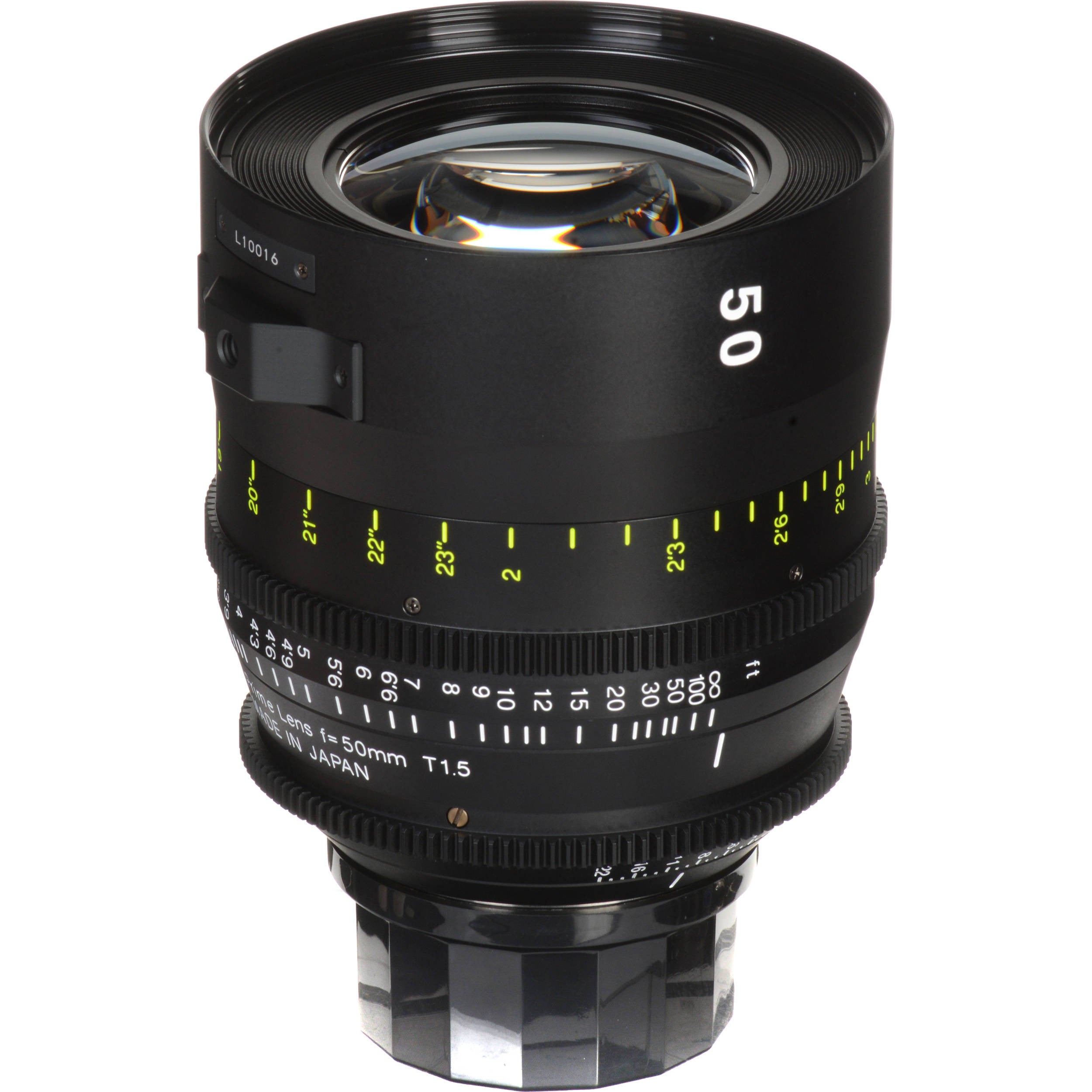 Tokina 50mm T1.5 Cinema Vista Prime Lens (PL Mount, Focus Scale in Feet)