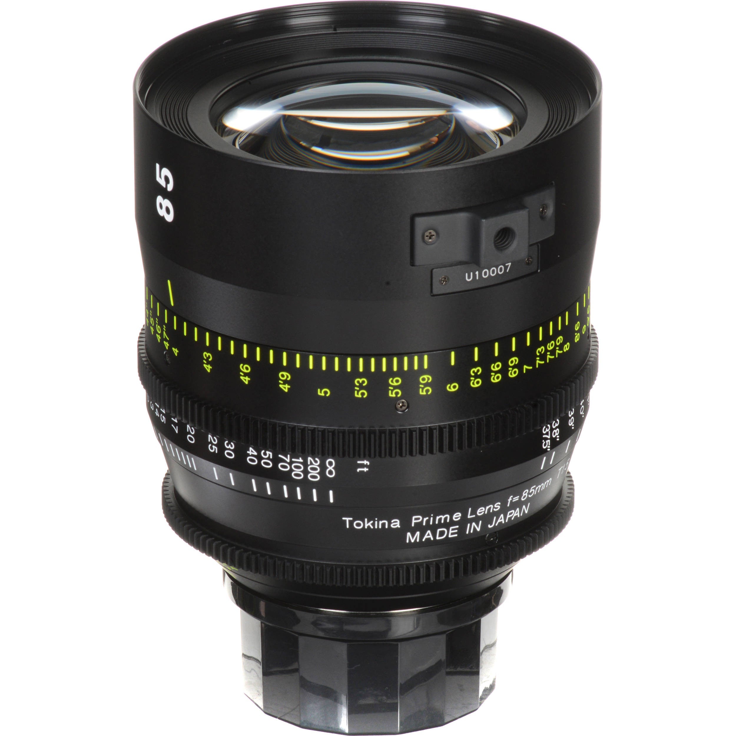 Tokina 85mm T1.5 Cinema Vista Prime Lens (PL Mount, Focus Scale in Feet)