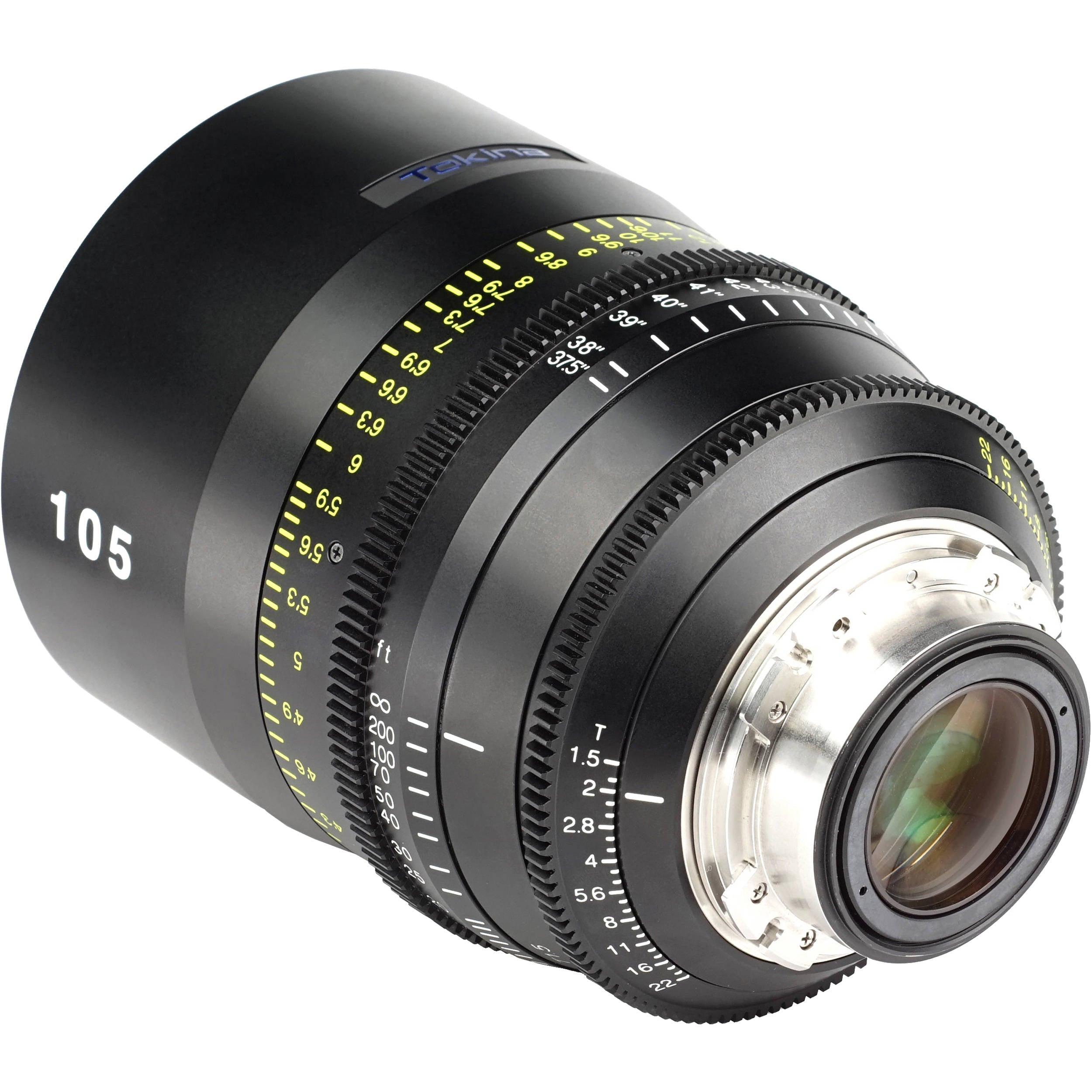 Tokina 105mm T1.5 Cinema Vista Prime Lens (PL Mount, Focus Scale in Feet)