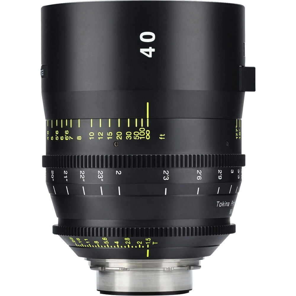 Tokina 40mm T1.5 Cinema Vista Prime Lens (EF Mount, Feet)