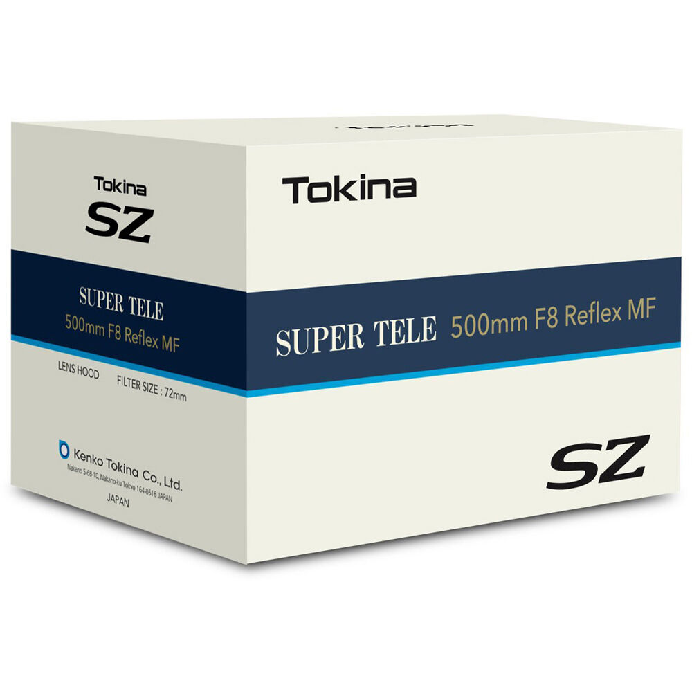Tokina SZ SUPER TELE 500mm F/8 Reflex Lens (T-Mount)