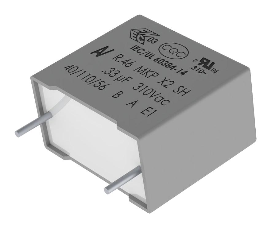 Kemet R413F147000M1M Safety Capacitor Metallized PP Radial Box - 2 Pin 4700 pF &plusmn; 20% Y2 Through Hole
