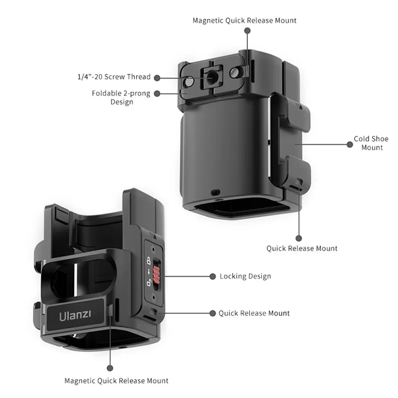 Ulanzi PK-06 Expansion Adapter for DJI Osmo Pocket 3 C014