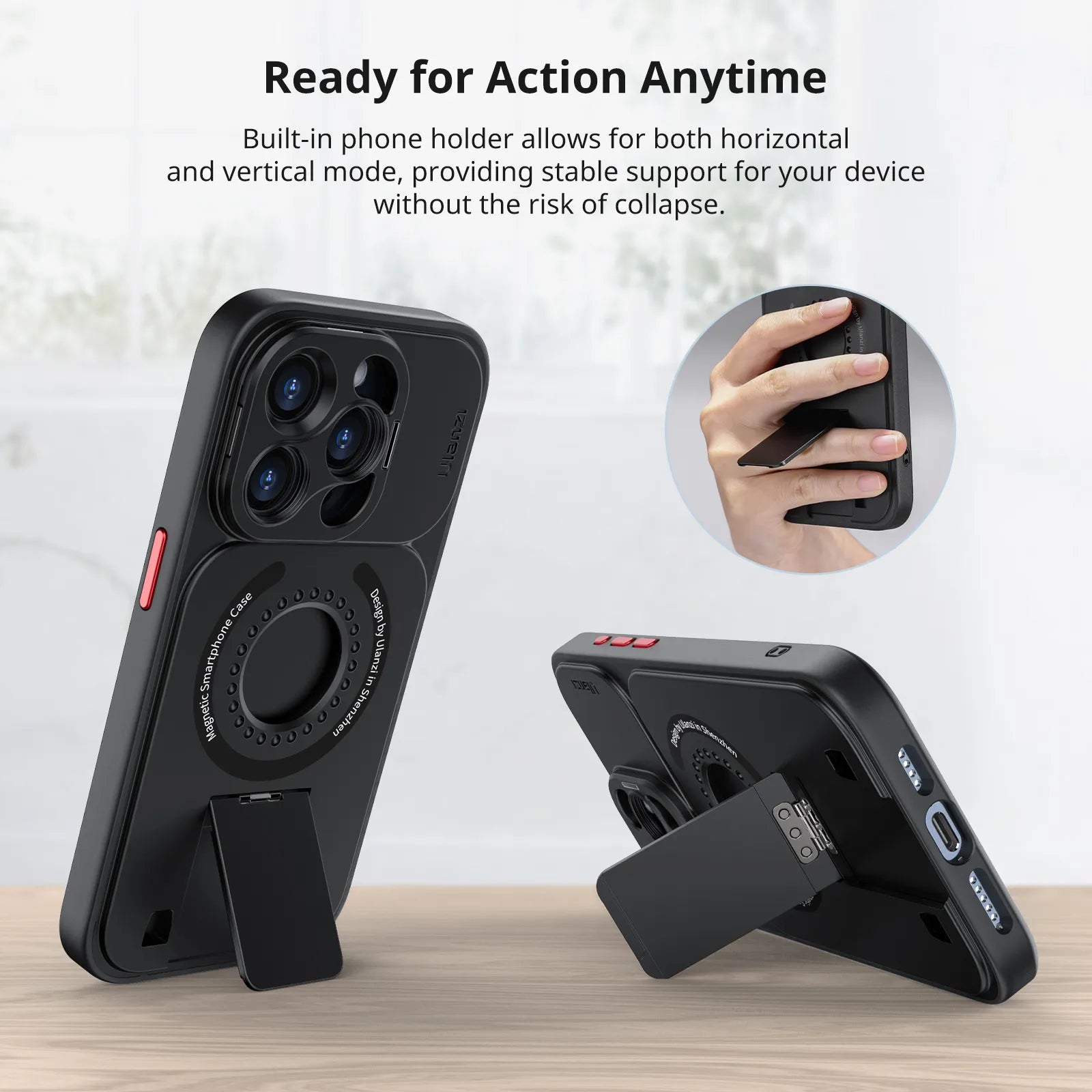 Ulanzi O-LOCK Phone Video Kit for iPhone 15 Pro / Pro Max