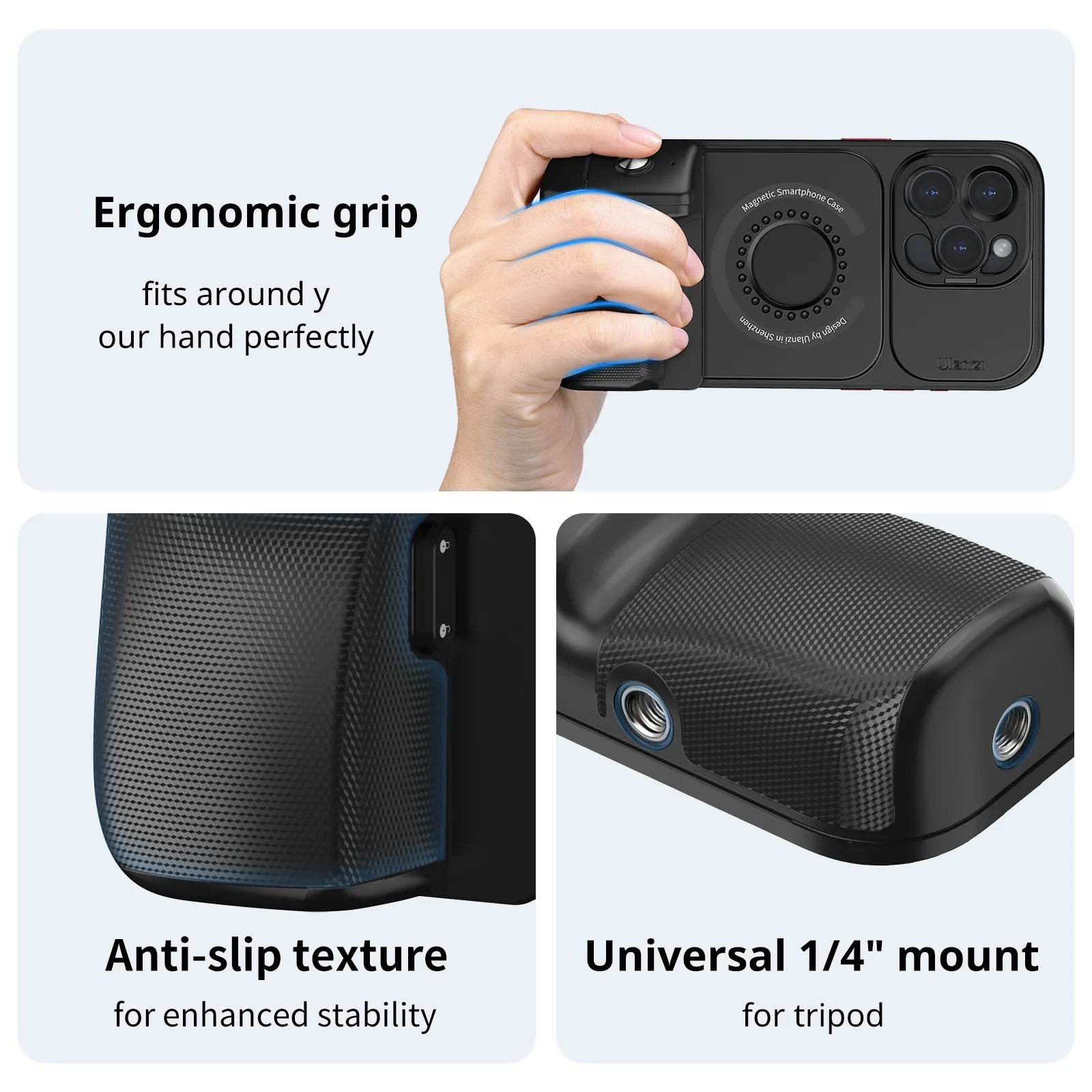 Ulanzi O-LOCK Phone Video Kit for iPhone 15 Pro / Pro Max
