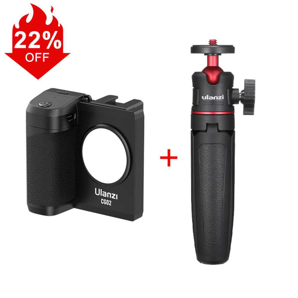 Ulanzi CG-02 Smartphone Camera Grip Bluetooth with Fill Light 3282A