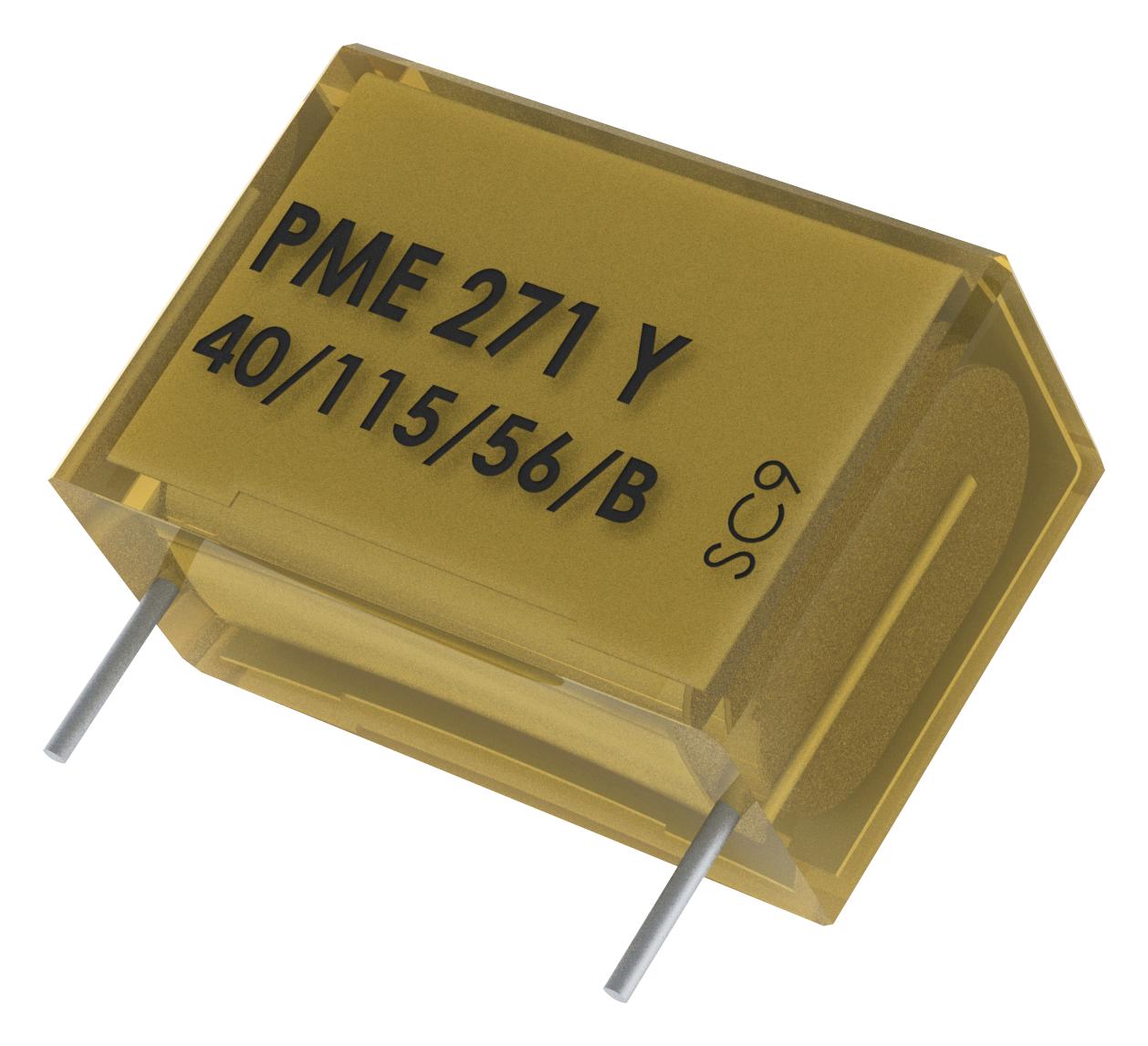 Kemet PME271M447MR30 Safety Capacitor 4700 pF X2 PME271M Series 275 V Paper (MP)