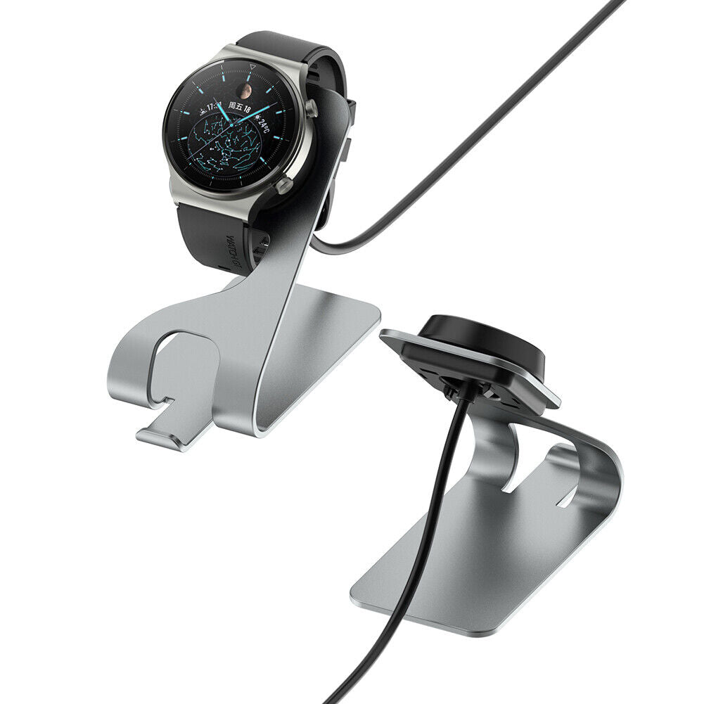 Watch Charger Dock for Huawei Watch GT 3 Smartwatch Charging Stand (Gray)