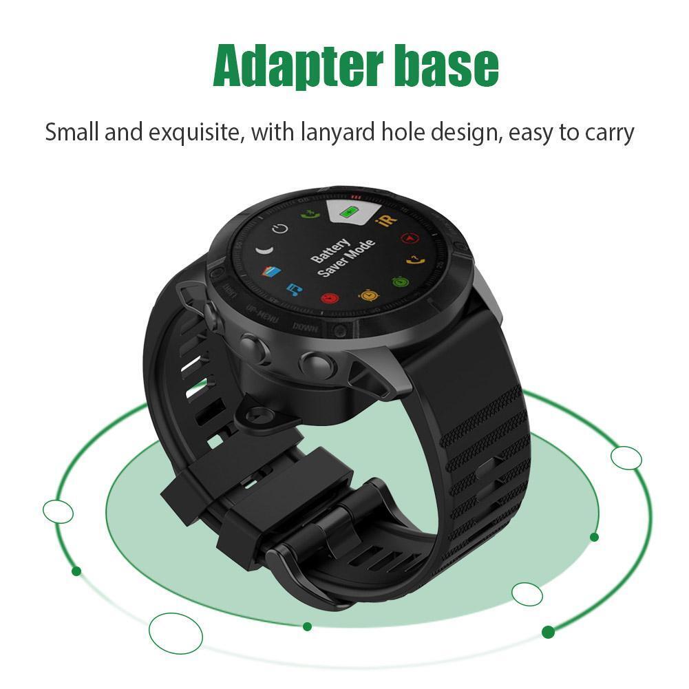 Watch Charger Base Dock Holder Adapter for Garmin Series Fenix7 Smartwatch