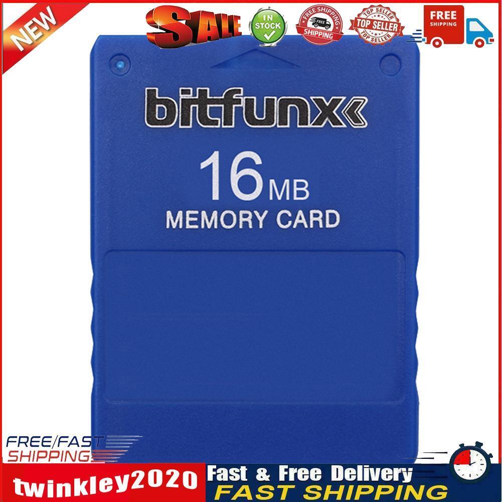 V1.966 Free McBoot 16MB Memory Card for Sony PS2 Game Console Card (Blue) Newly