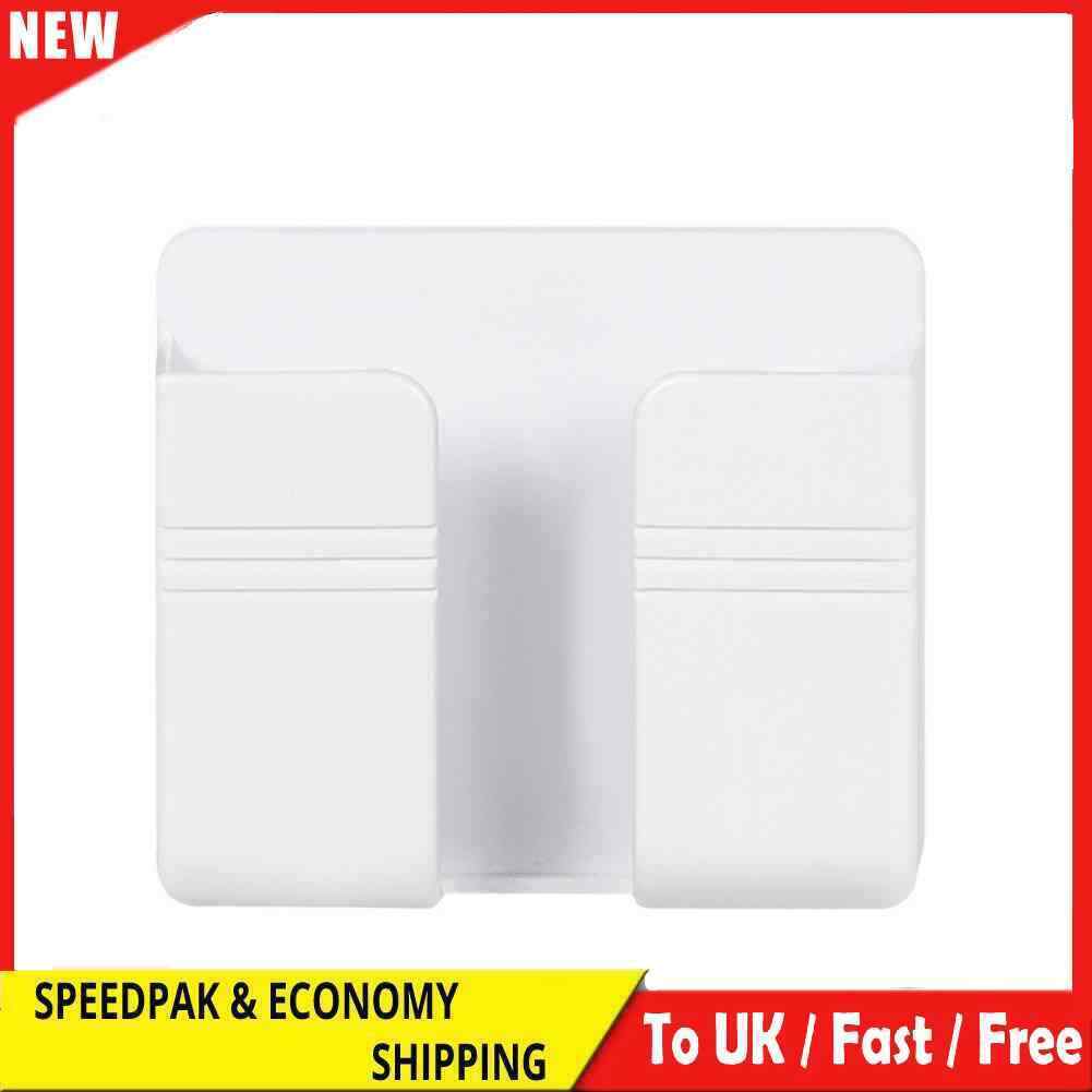 Wall Phone Charging Holder Socket Storage Shelf Universal Stand Display Support