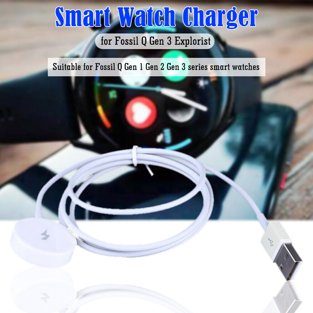 Watch Charger Cable Dock for Fossil Gen 1/2/3 Smartwatch Power Supply Accessory