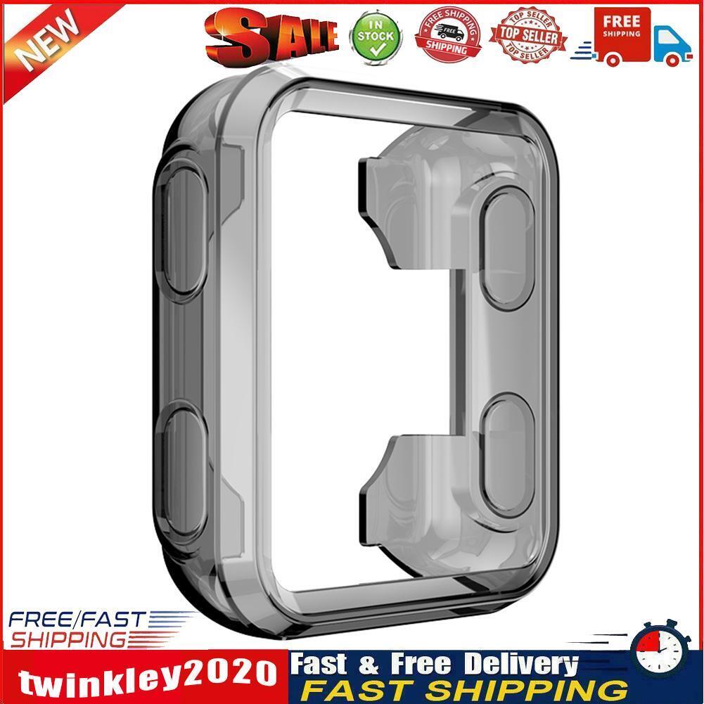 Watch Cover for Garmin Forerunner 35/30 Soft Bumper Frame (Clear Black) Newly