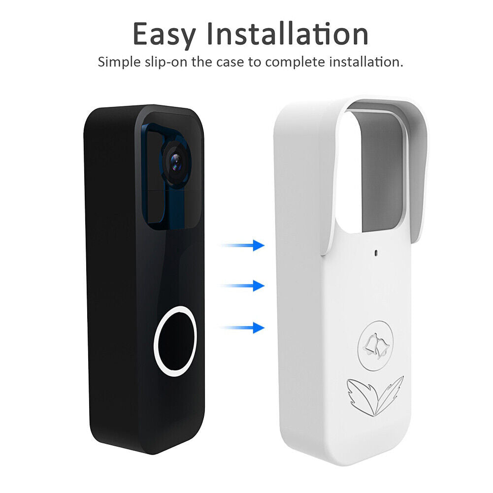Waterproof Doorbell Cover Dustproof Anti-drop Silicone Protector for Blink Vi