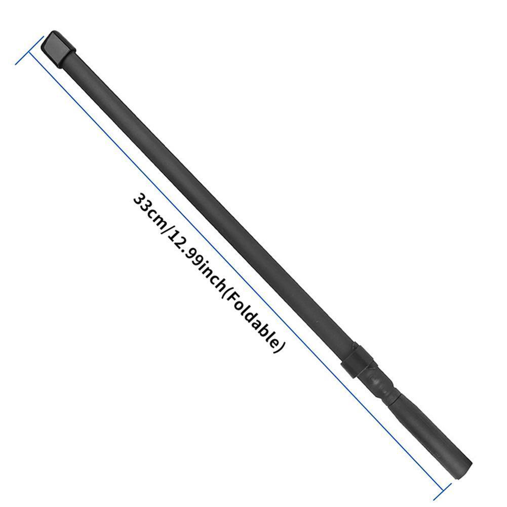 Walkie-talkie Antenna Foldable SMA-Female for Baofeng UV-5R UV-82 (33cm)