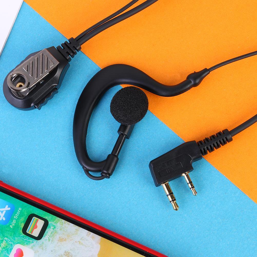 Walkie Talkie Earpiece G Type Earhook for Baofeng UV-5R Kenwood Two Way Radio