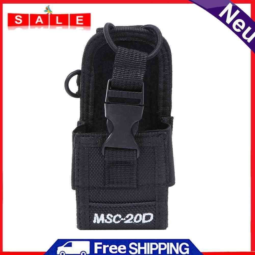 Walkie Talkie Bag & Case Holder MSC - 20D Walkie Talkie Nylon Carrying Case