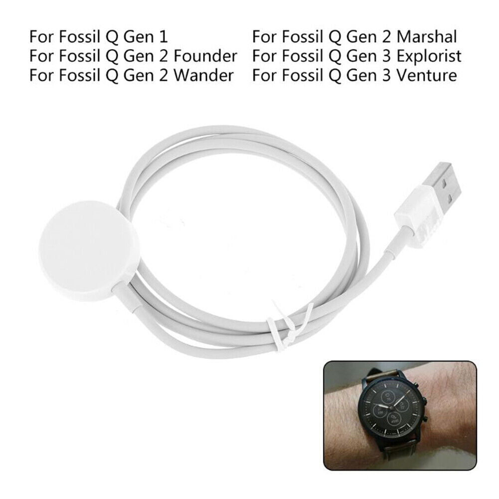Watch Charger Dock Station for Fossil Gen 1 Gen 2 Gen 3 Charging USB Stand