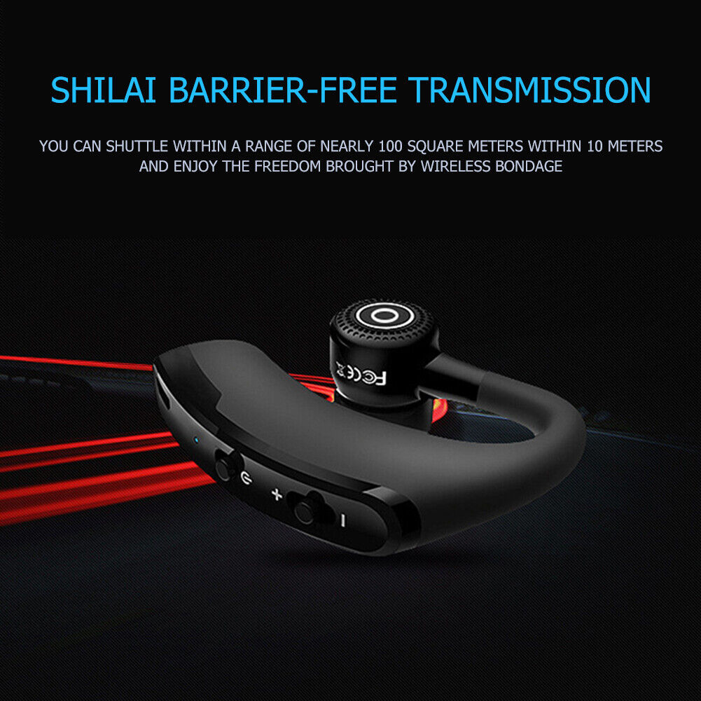 V9 Wireless Bluetooth Earphone Hands Free Headset with Mic for Driving Business
