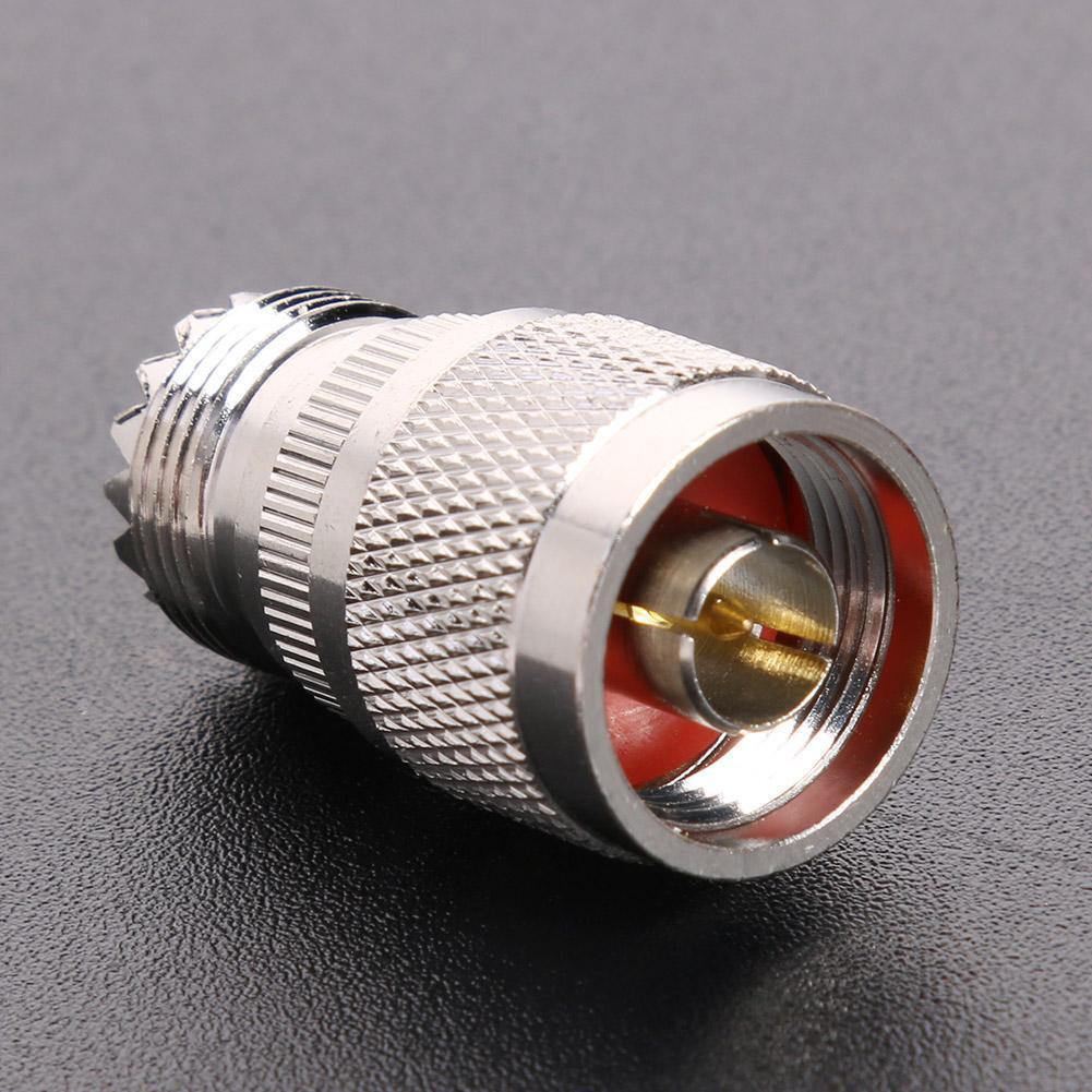 Walkie-Talkie N Type L16 Male Plug to UHF SL-16 PL259 Female Connector Converter