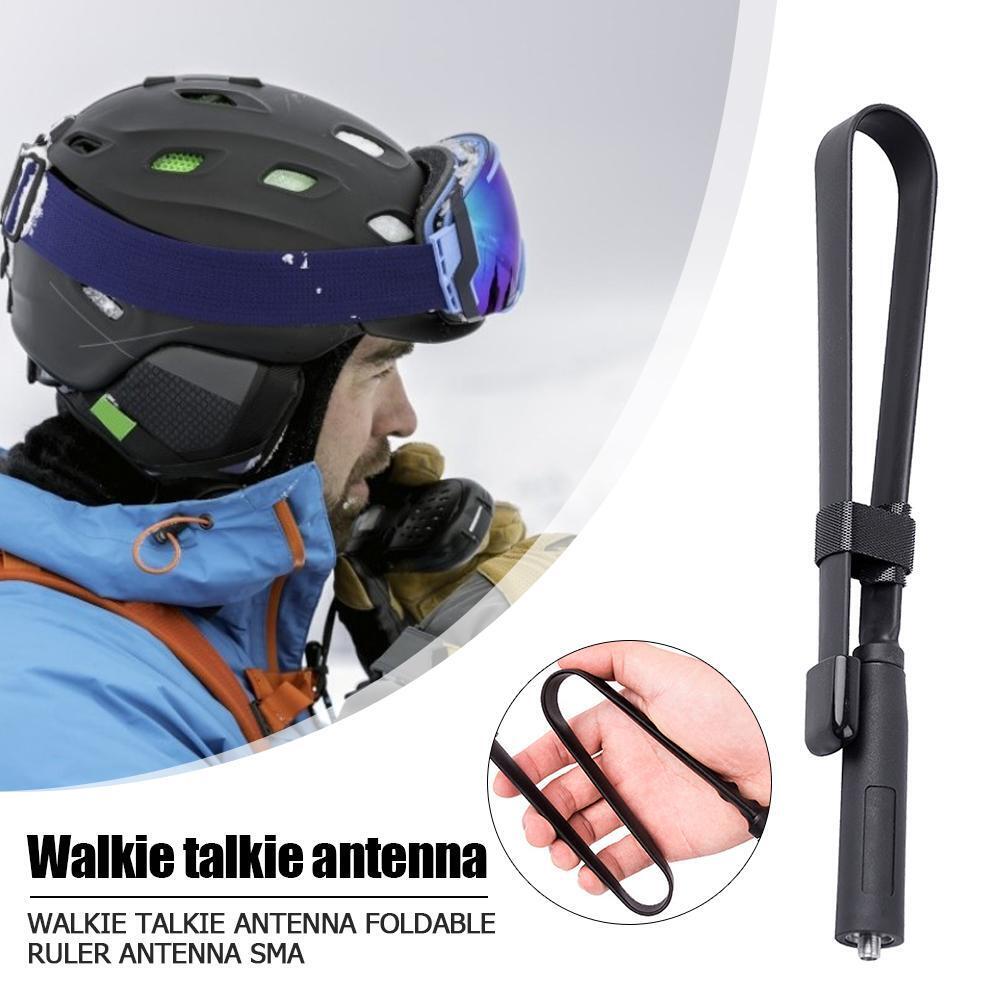 Walkie-talkie Antenna Foldable SMA-Female for Baofeng UV-5R UV-82 (33cm)