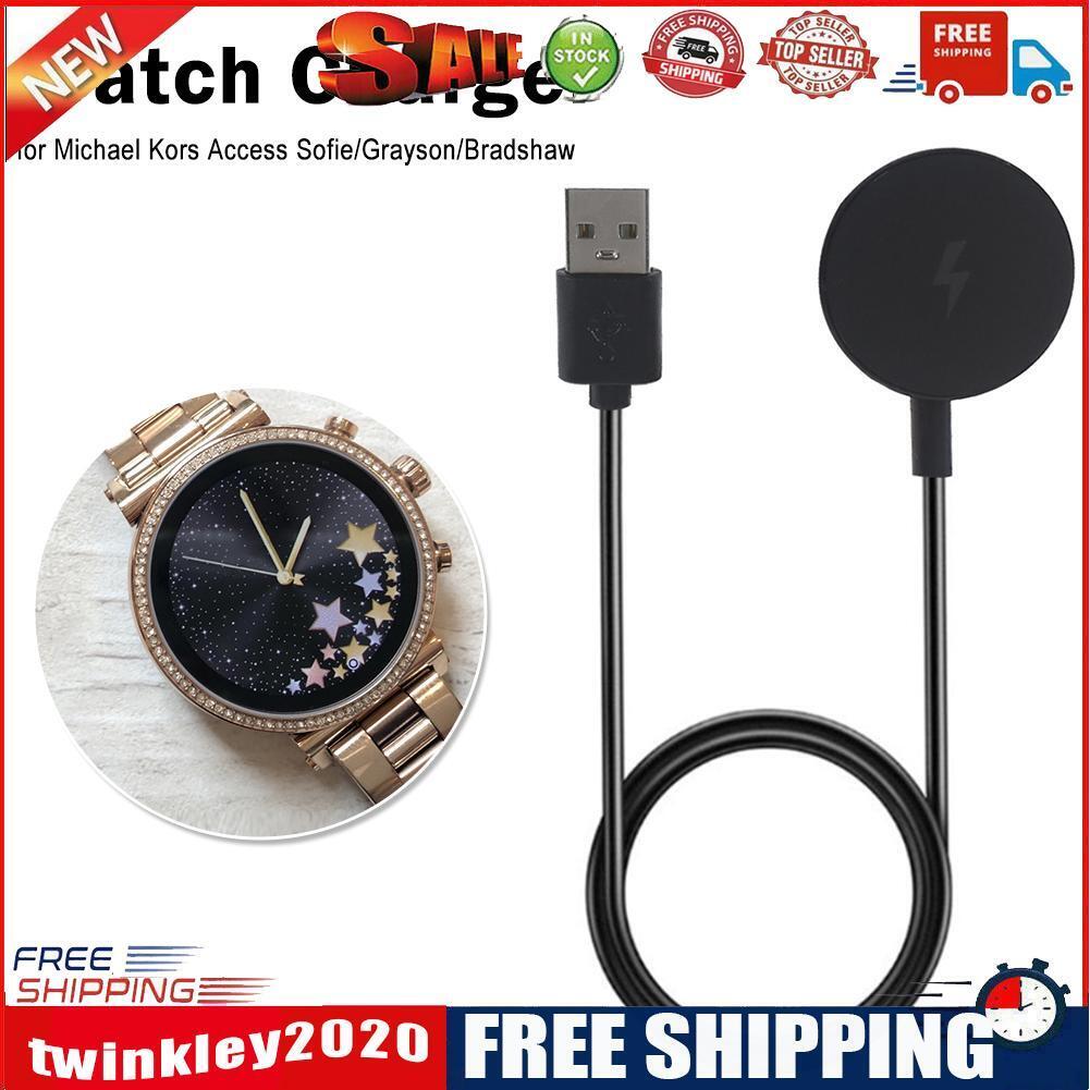 Watch Charger for Michae- Kors Access Sofie/Grayson/Bradshaw Charging Cable Dock