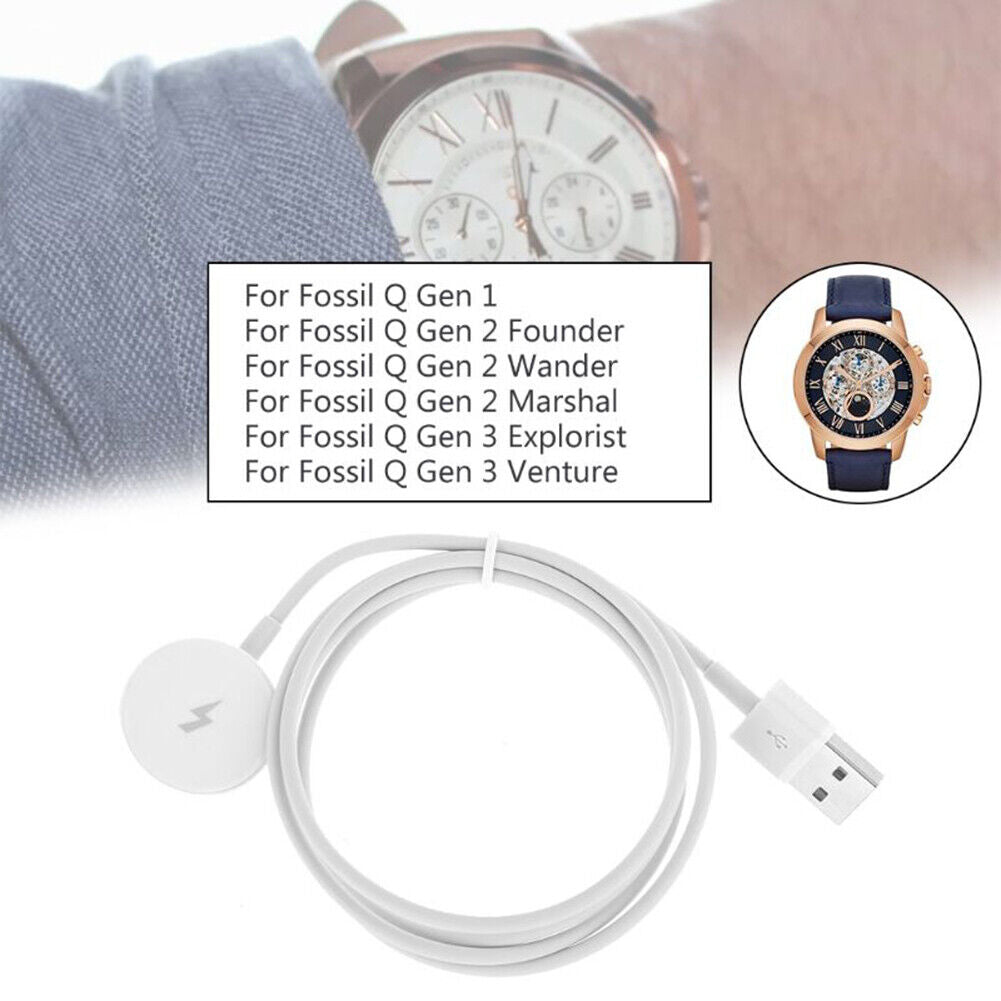 Watch Charger Dock Station for Fossil Gen 1 Gen 2 Gen 3 Charging USB Stand