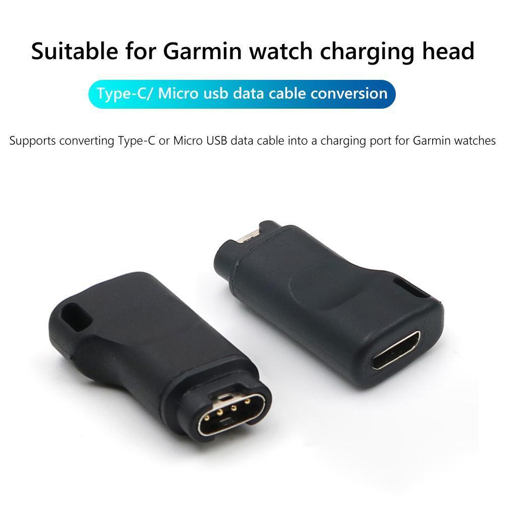 Watch Charger Adapter Converter for Garmin Fenix 7 7S 7X 6 6S 6X (Type-C)