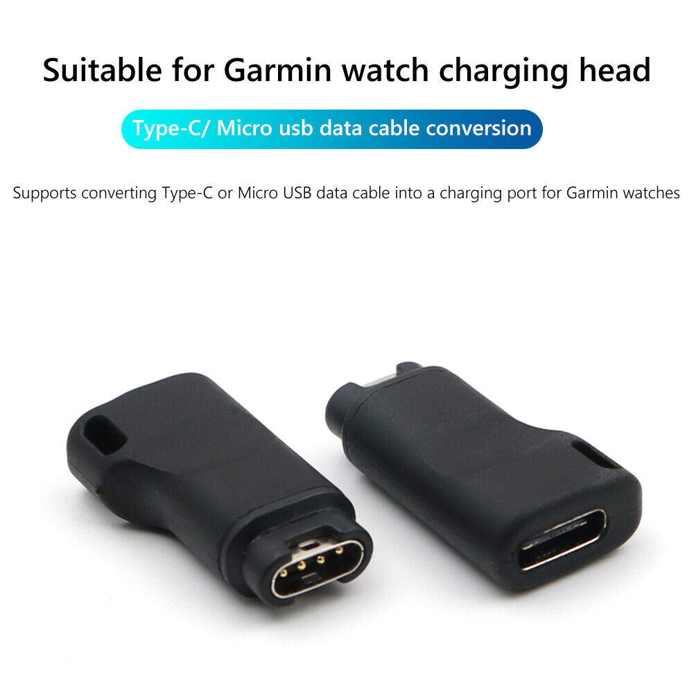 Watch Charger Adapter Converter for Garmin Fenix 7 7S 7X 6 6S 6X (Type-C) Newly